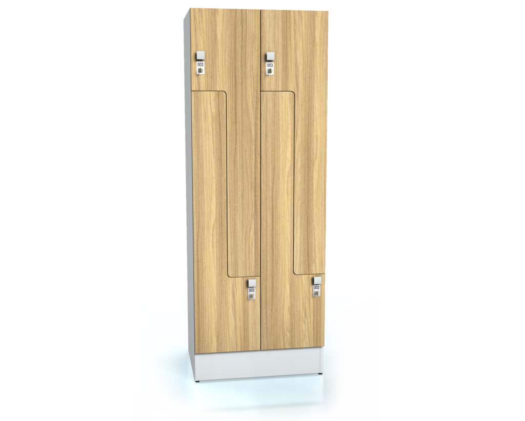 Premium lockers Z-shaped doors ALFORT DD 1920 x 700 x 520